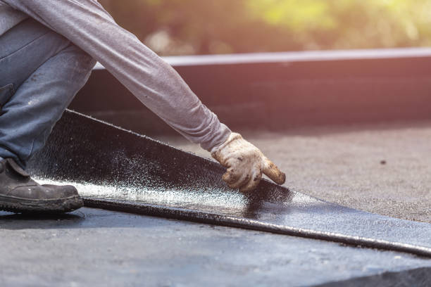 Professional Exterior Waterproofing technician working in Blacklick, OH